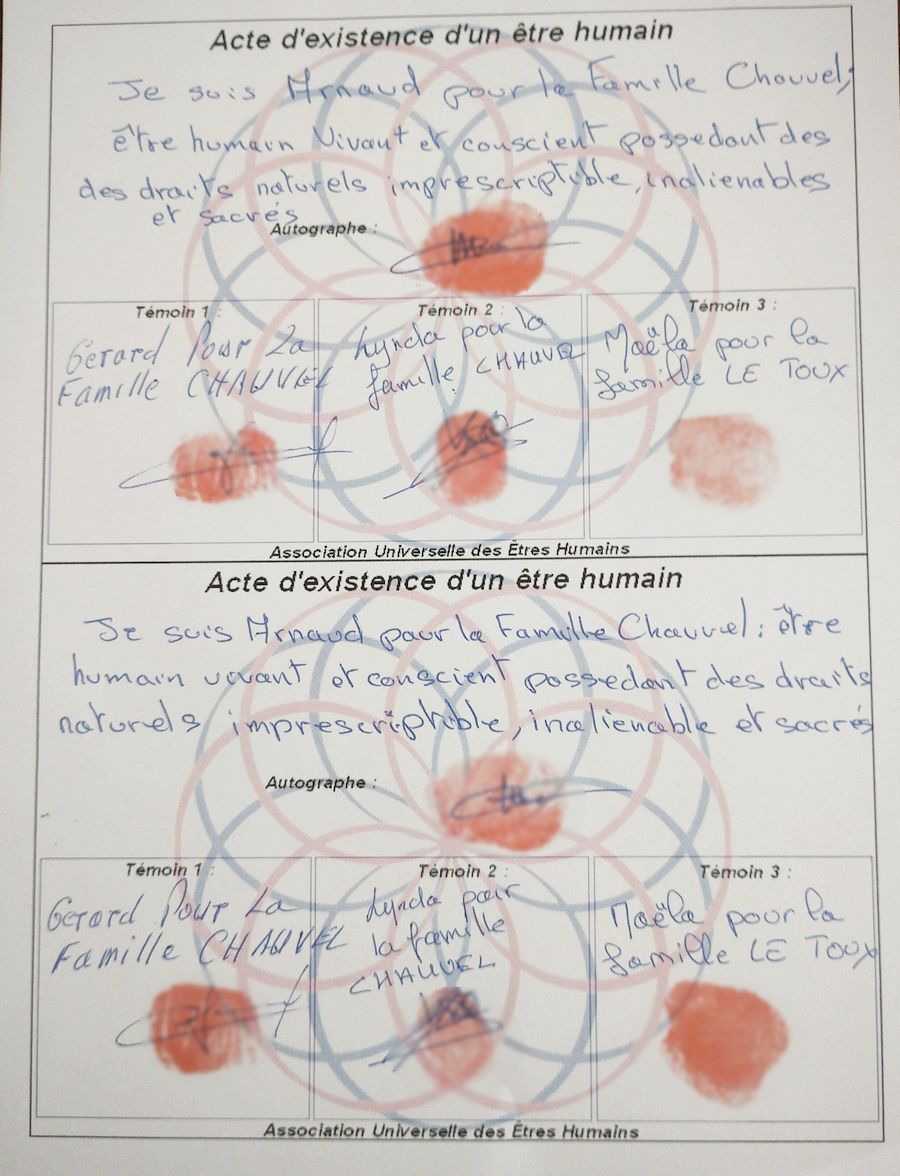 acte existence etre humain Chauvel